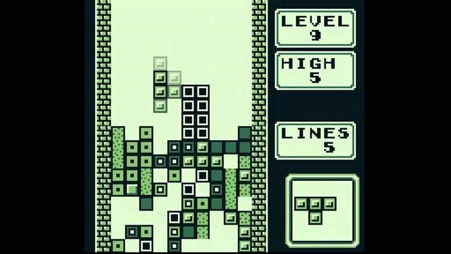 Tetris Black And White