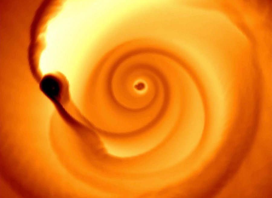 Black Hole Orbit Collision