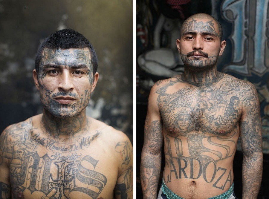 El Salvador Gang Tattoos