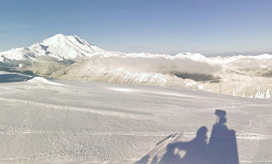 Google Street View Snow