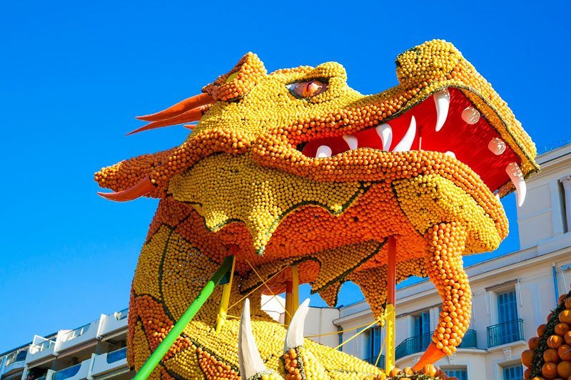 Lemon Festival Dragon