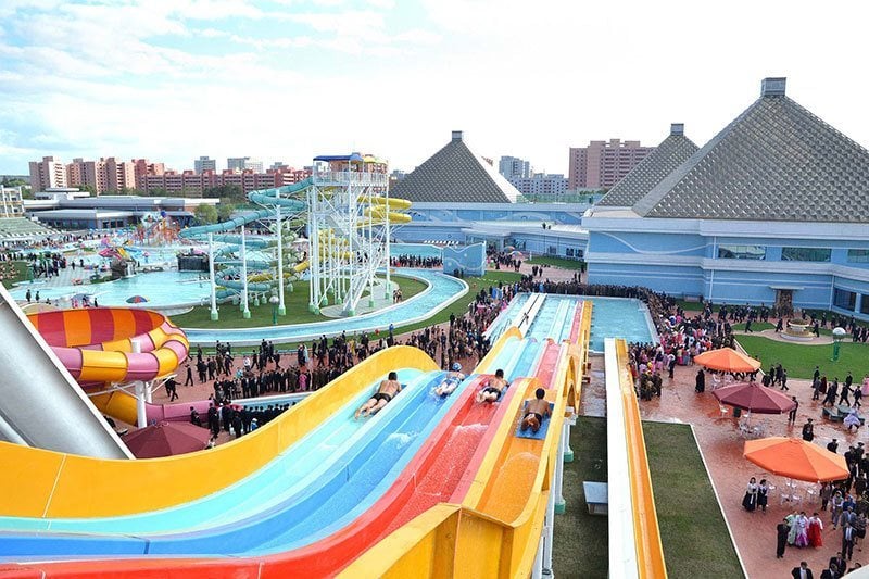 Munsu Water Park North Korea 