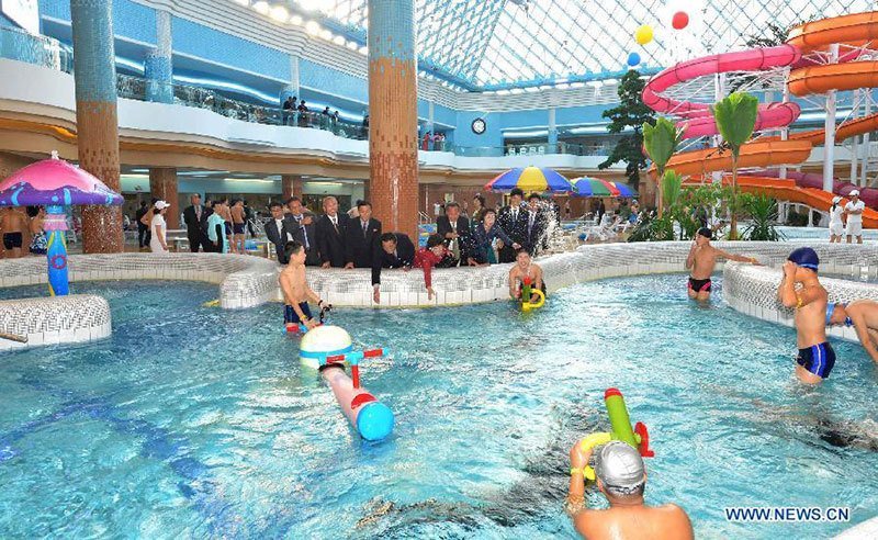 North Korean Water Park Opened