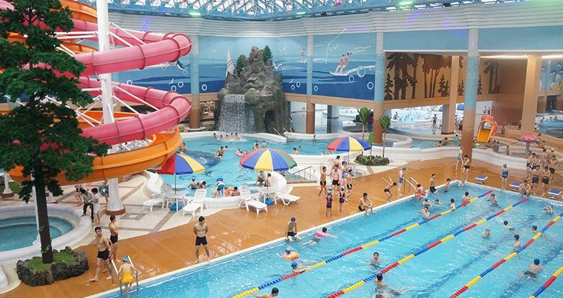 Korea water park hidden