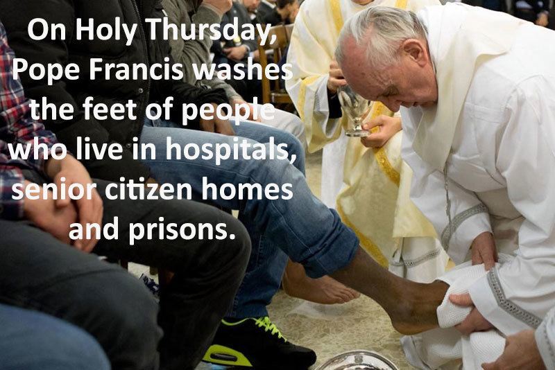 Pope Francis Feet Washing