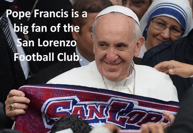 Pope Francis Facts Futbol