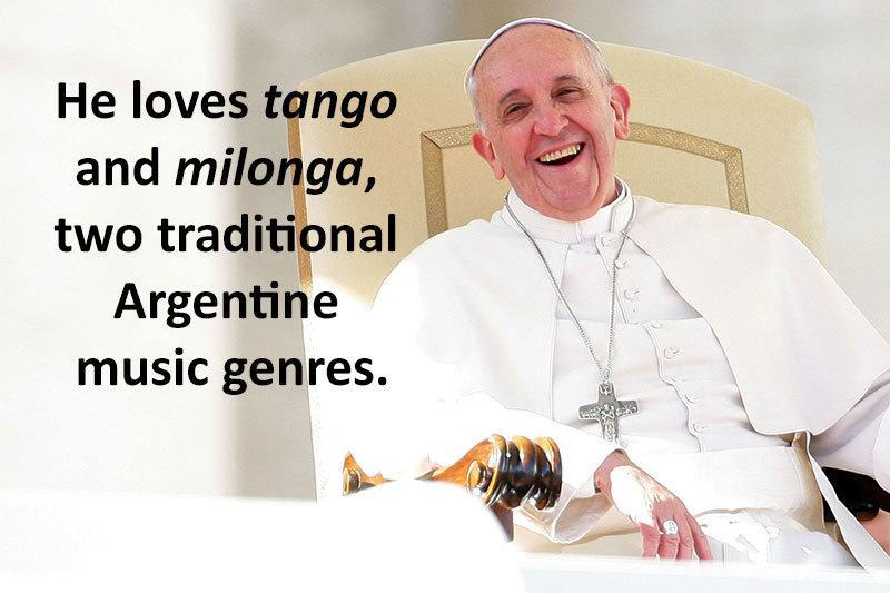 Pope Francis Glee