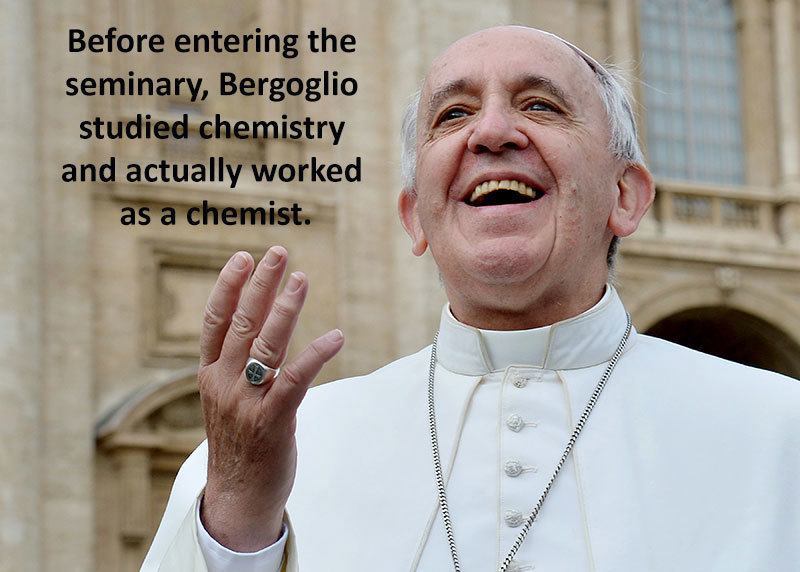 Pope Francis Happy