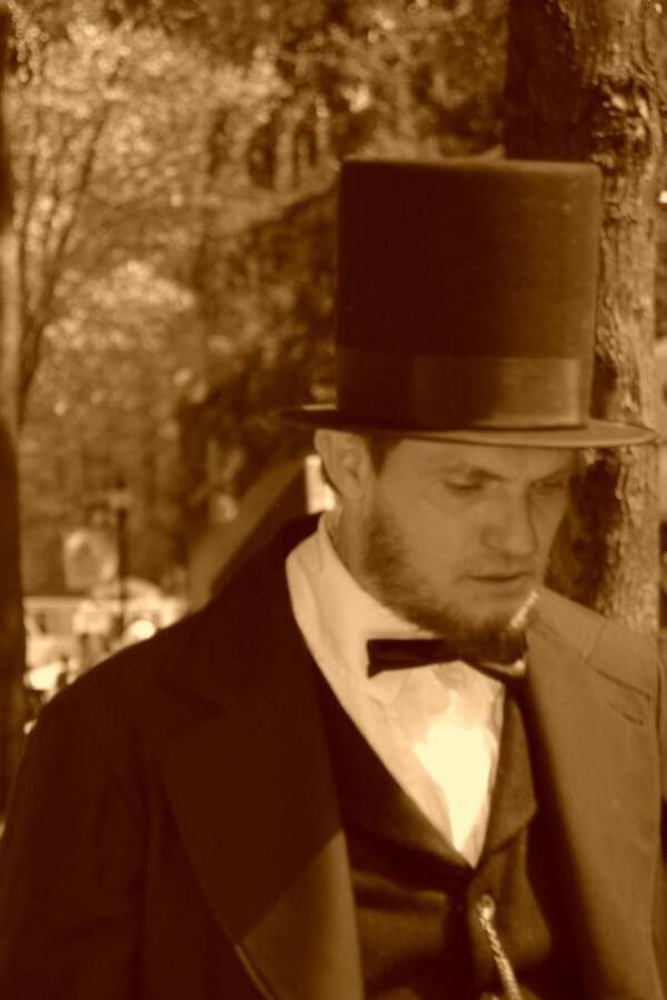 Ralph C. Lincoln In Costume