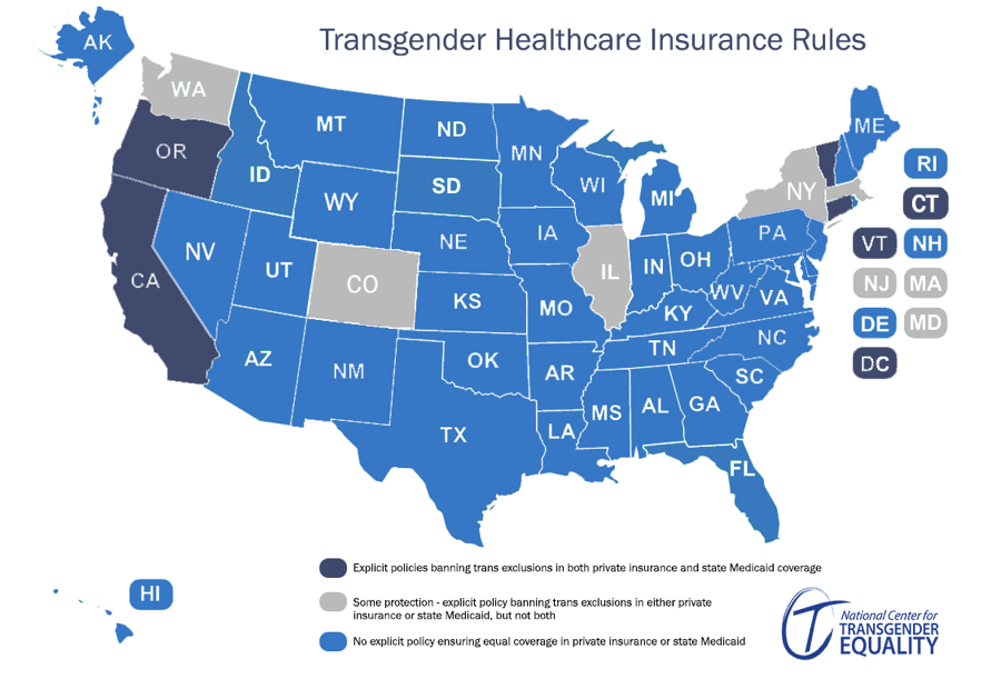 Transgender Healthcare Map