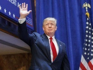 Trump Waving Gallery