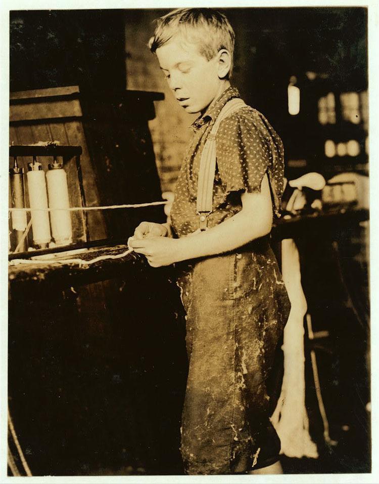 Child Labor 1900s Band Making