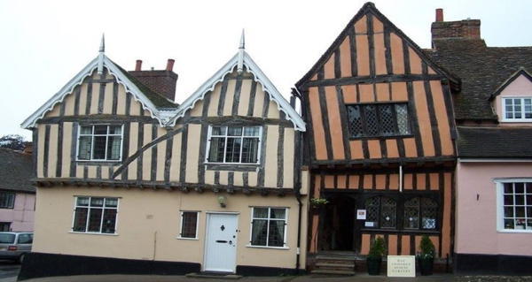 Crooked Houses Streets Lavenham Og