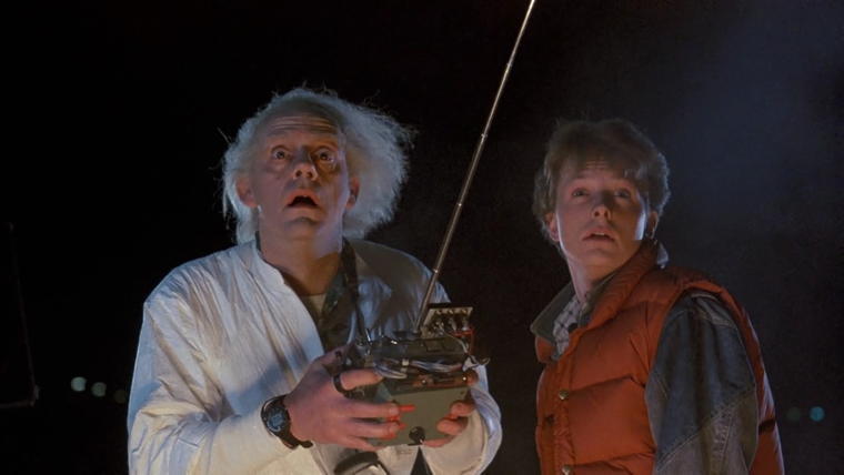 Doc Brown And Marty Mcfly