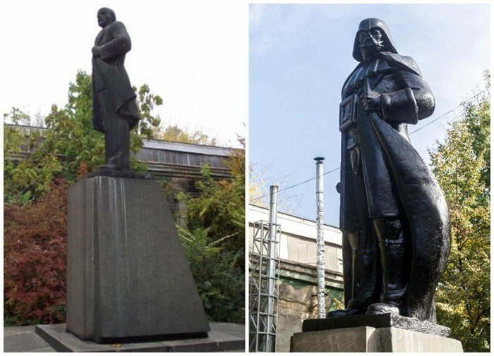 Lenin Darth Vader Statue