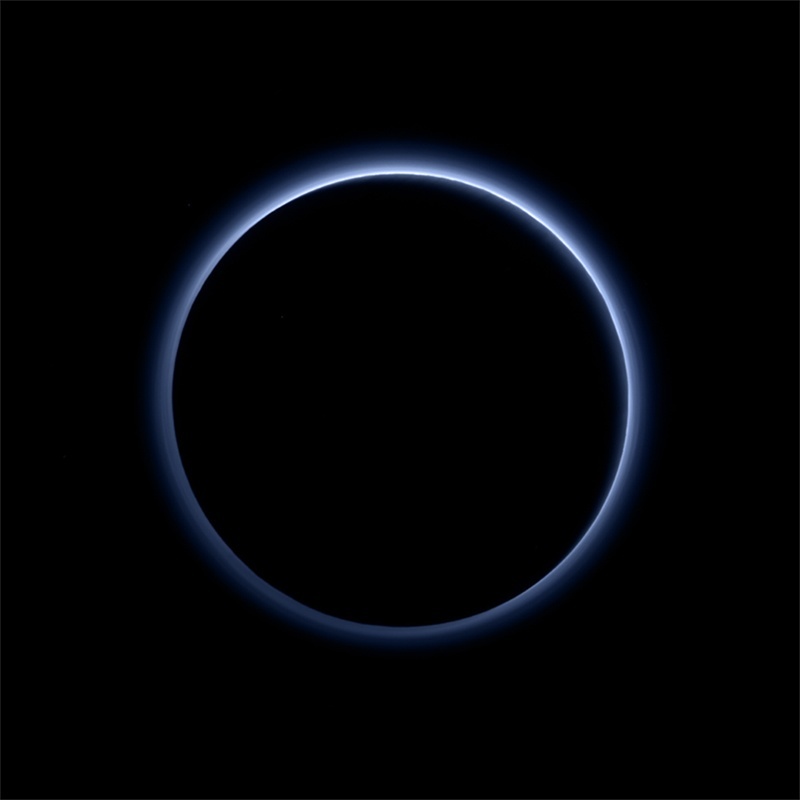 Pluto Images Blue Sky