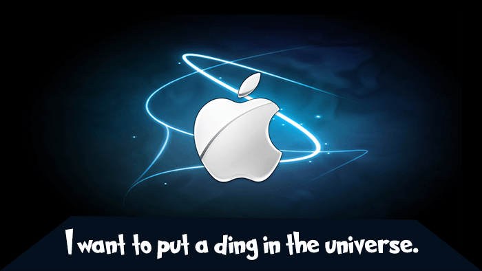 Steve Job Ding In The Universe