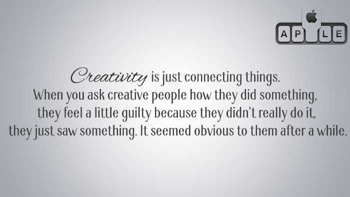Steve Jobs On Creativity
