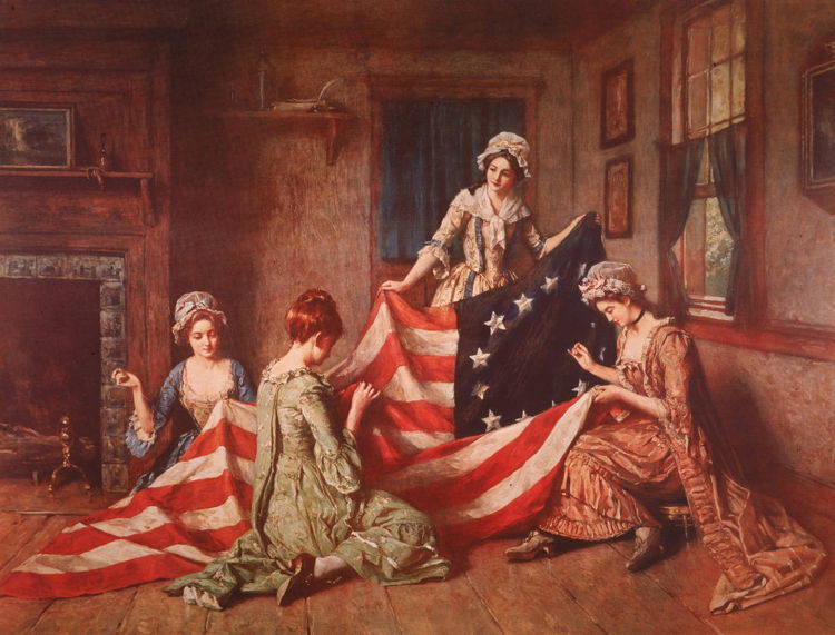Thirteen American Flag Superstition
