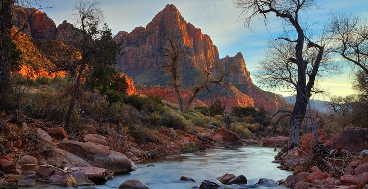 The Narrows At Zion National Park