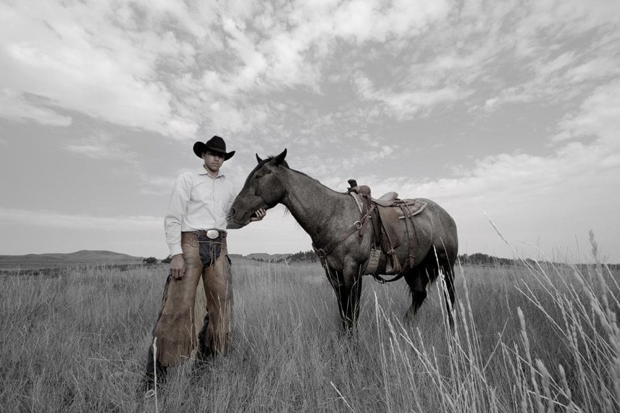 Modern Native Americans Cowboy