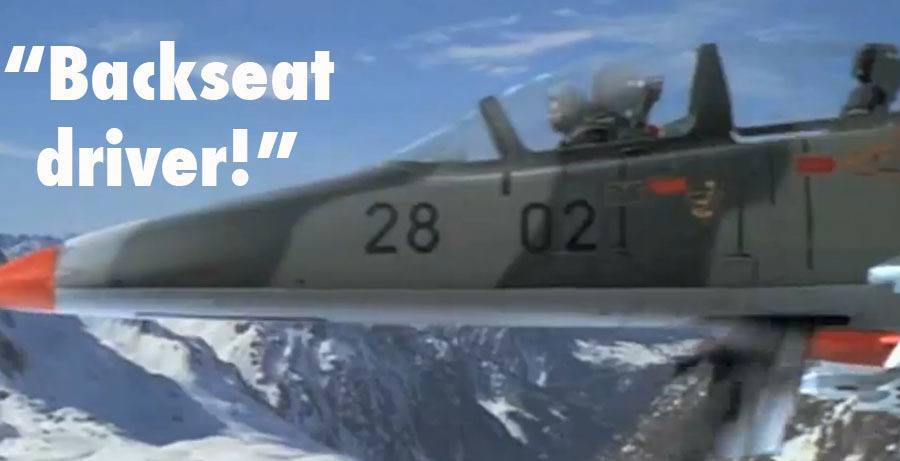 Tomorrow Never Dies Backseat Driver