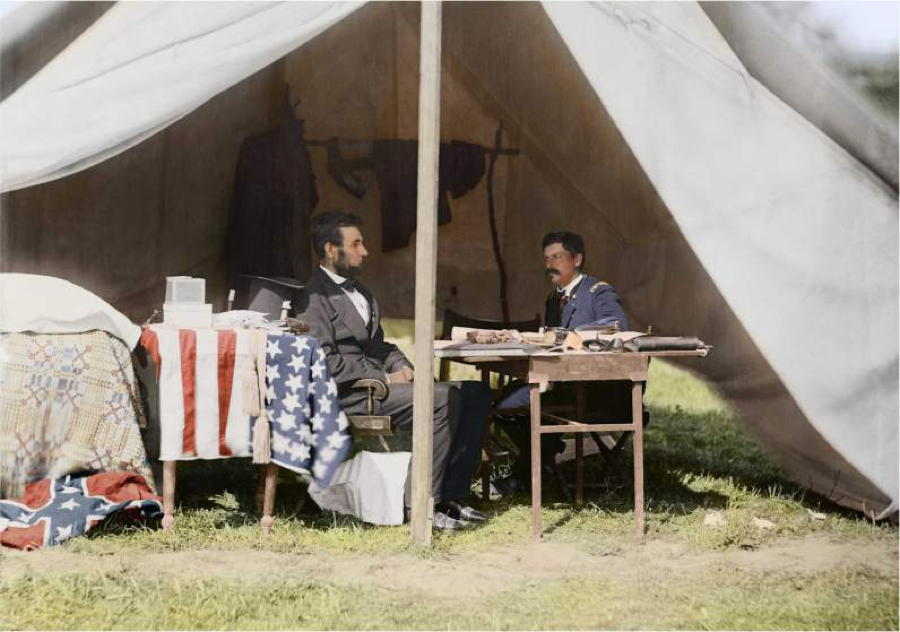 Civil War In Color Lincoln