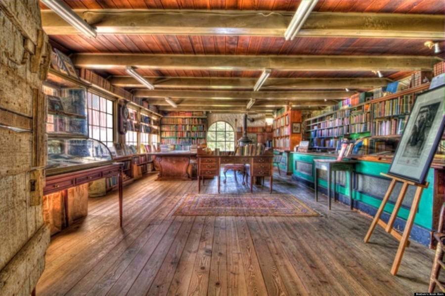 Coolest Bookstores Book Barn Colorful