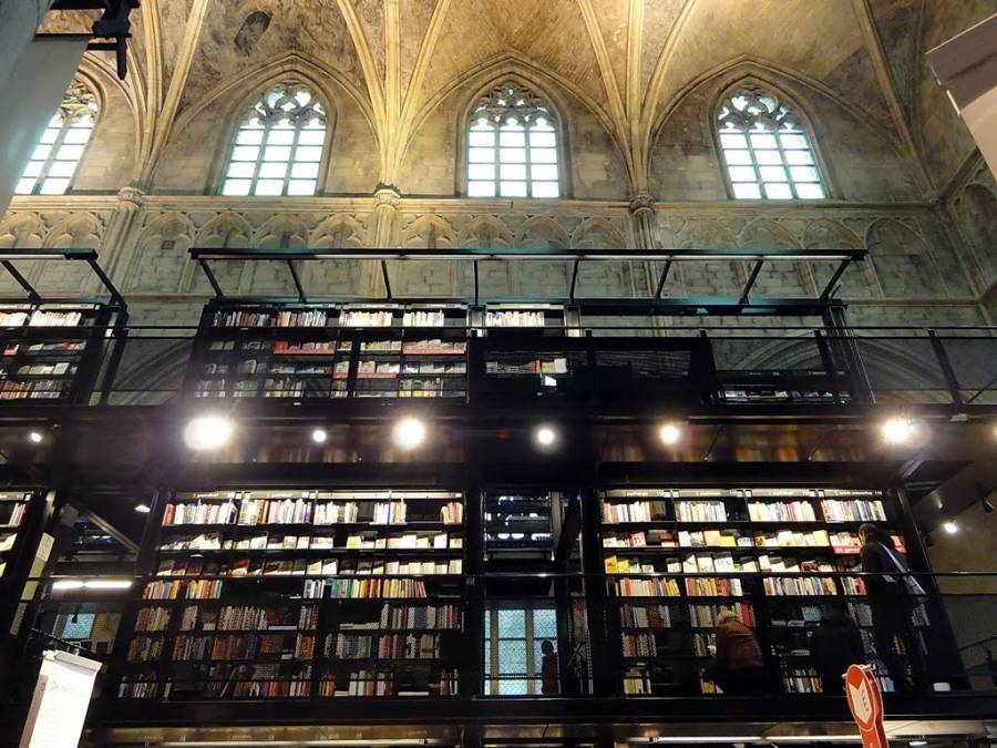 Coolest Bookstores Dominicanen Selexyz Ceiling