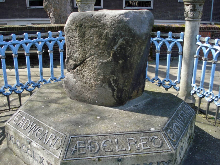 Aethelred Coronation Stone