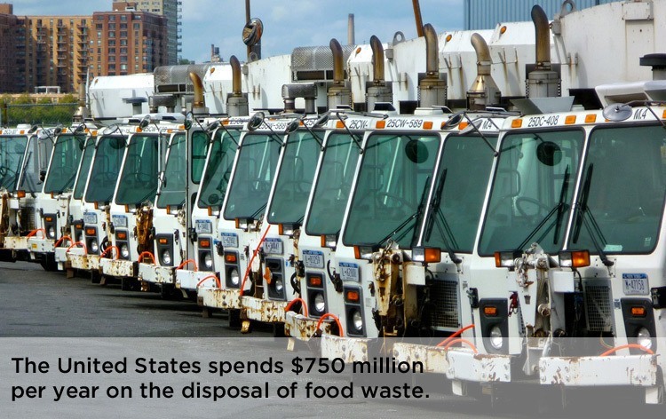 Food Waste Garbage Trucks