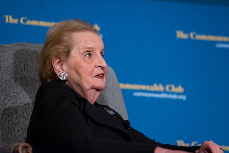 History Refugees Madeleine Albright