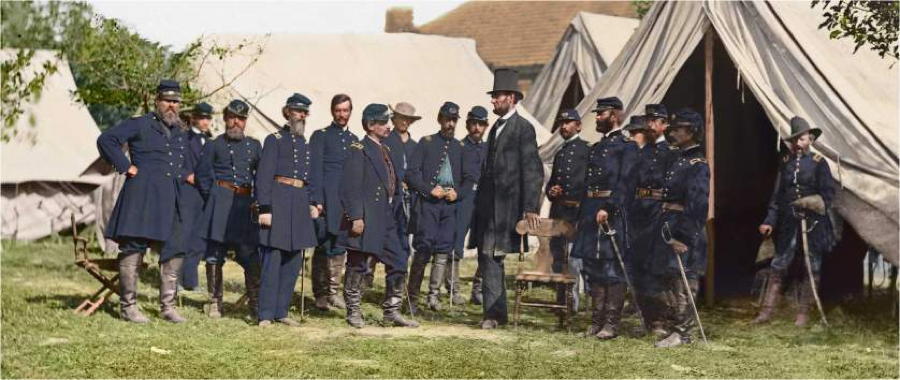 Lincoln Civil War In Color
