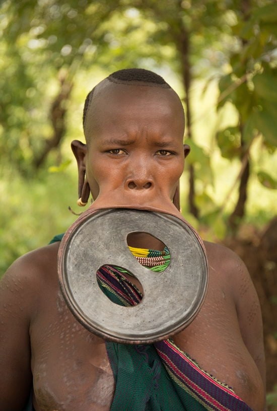 Mursi Lip Plate