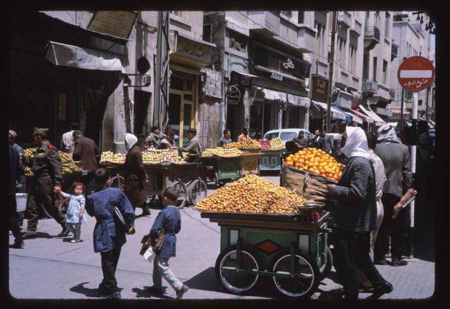 Syria 1960s Fruit Carts