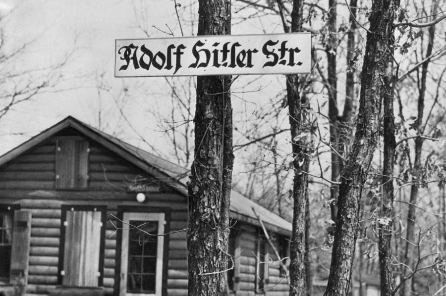 Yaphank Ny Hitler Street Sign