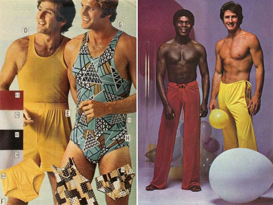 Weird 1970s Menswear Ads Onesies