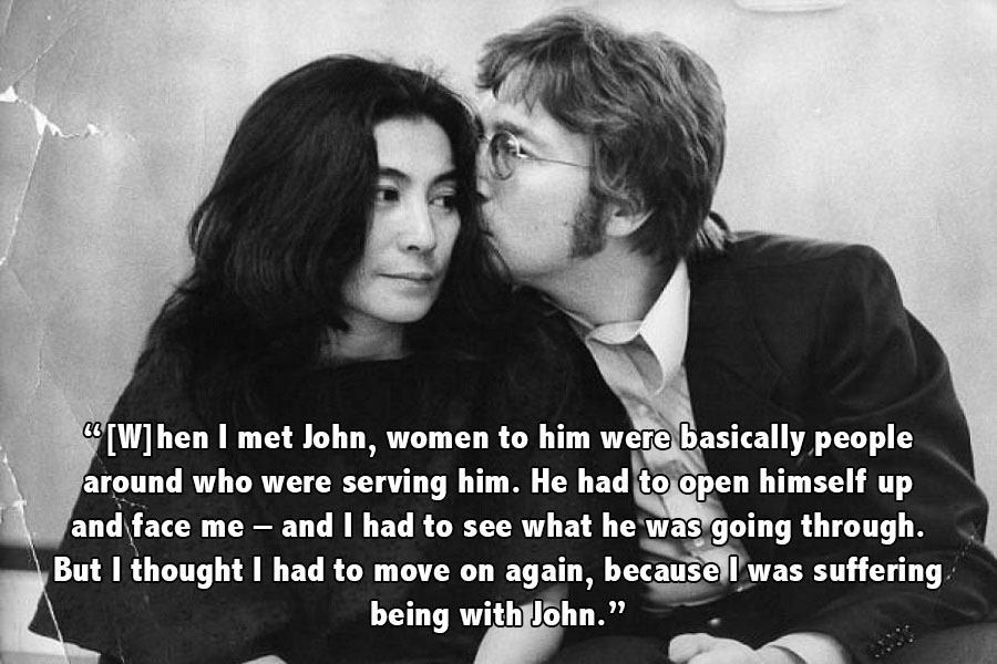 John Lennon quote: Women  I mean, they are the other half