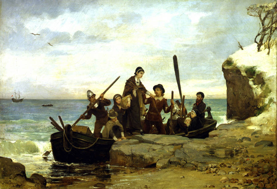 Landing Of The Pilgrims