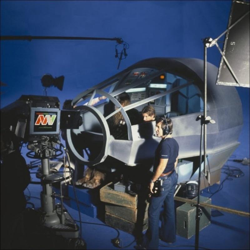 Shooting Millennium Falcon