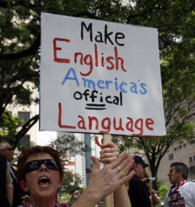 Tea Party Offical Language