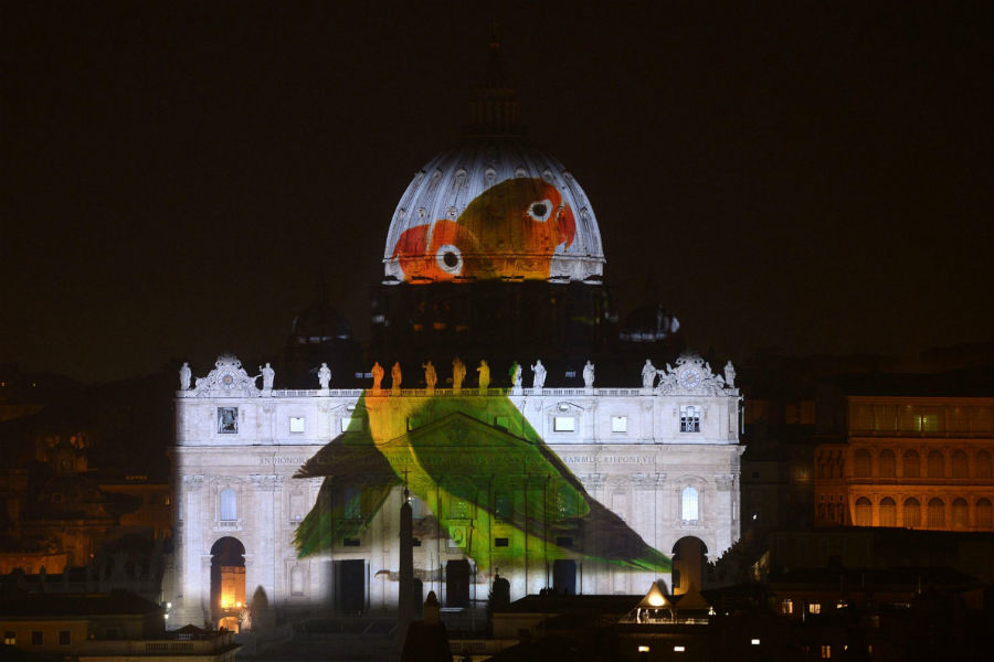 Vatican Art Projection 3