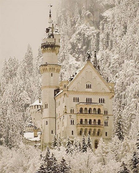 Winter Instagram Photos Castle
