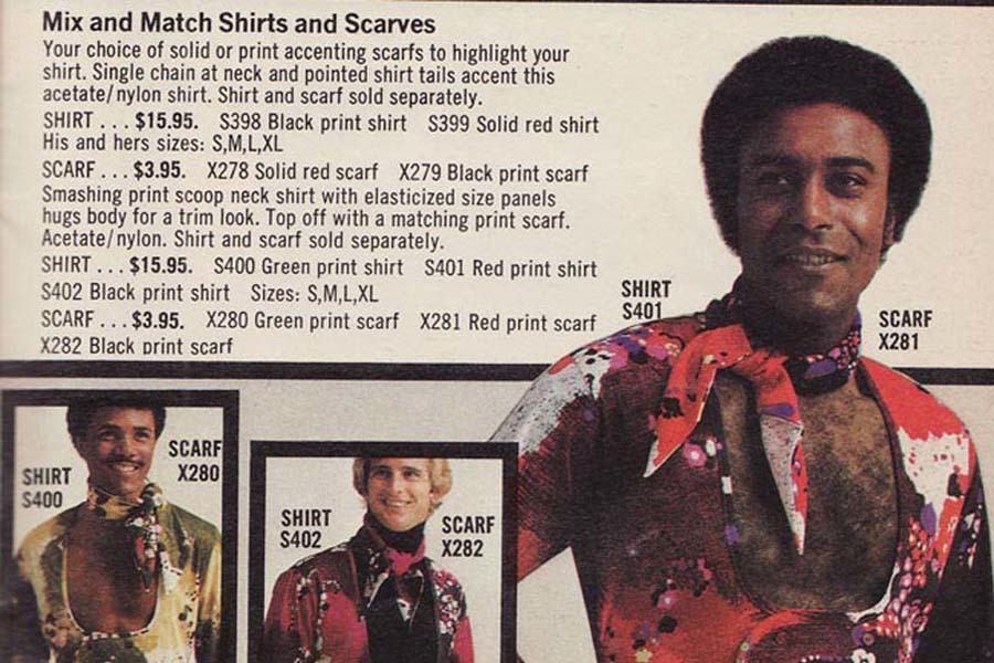 Weird 1970s Menswear Ads Neckerchief