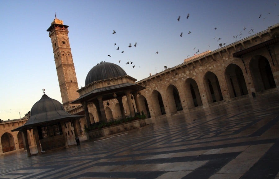 Endangered Unesco Aleppo Mosque