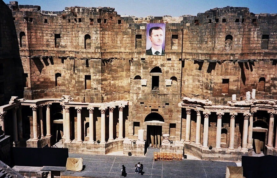 Endangered Unesco Bosra Assad