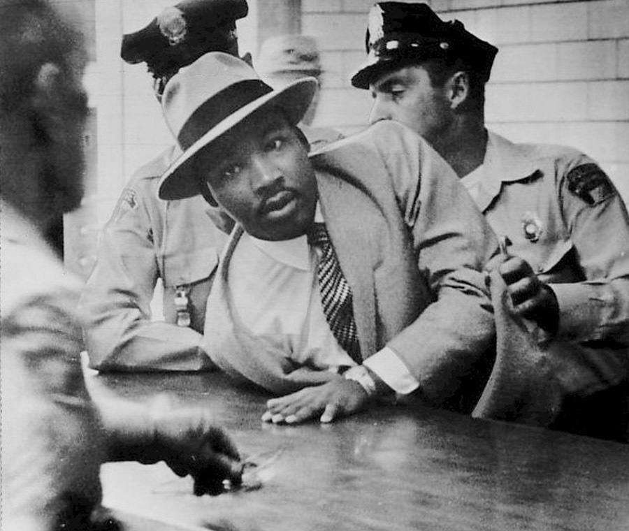 Martin Luther King Jr Arrest