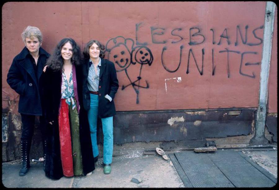 Gay Rights March 1971 Lesbians Unite