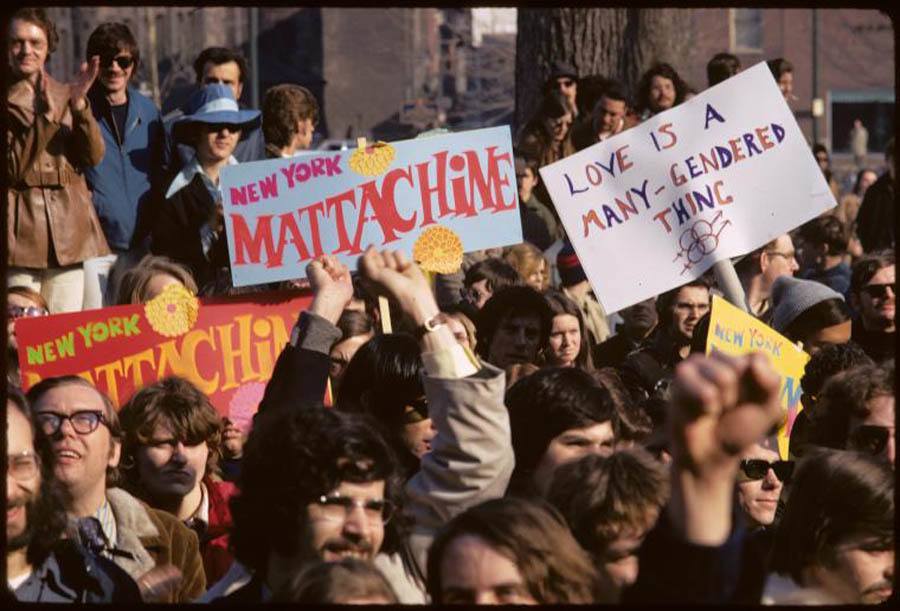 Gay Rights March 1971 Mattachine