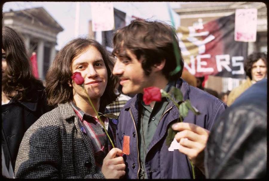 Gay Rights March 1971 Rose